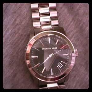 REAL Michael Kors silver watch